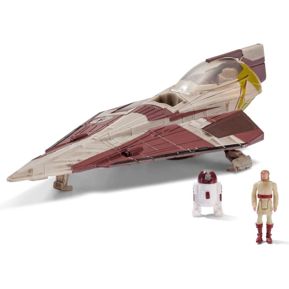 Brinquedo Star Wars Micro Galaxy Squadron Starfighter OBI-WAN