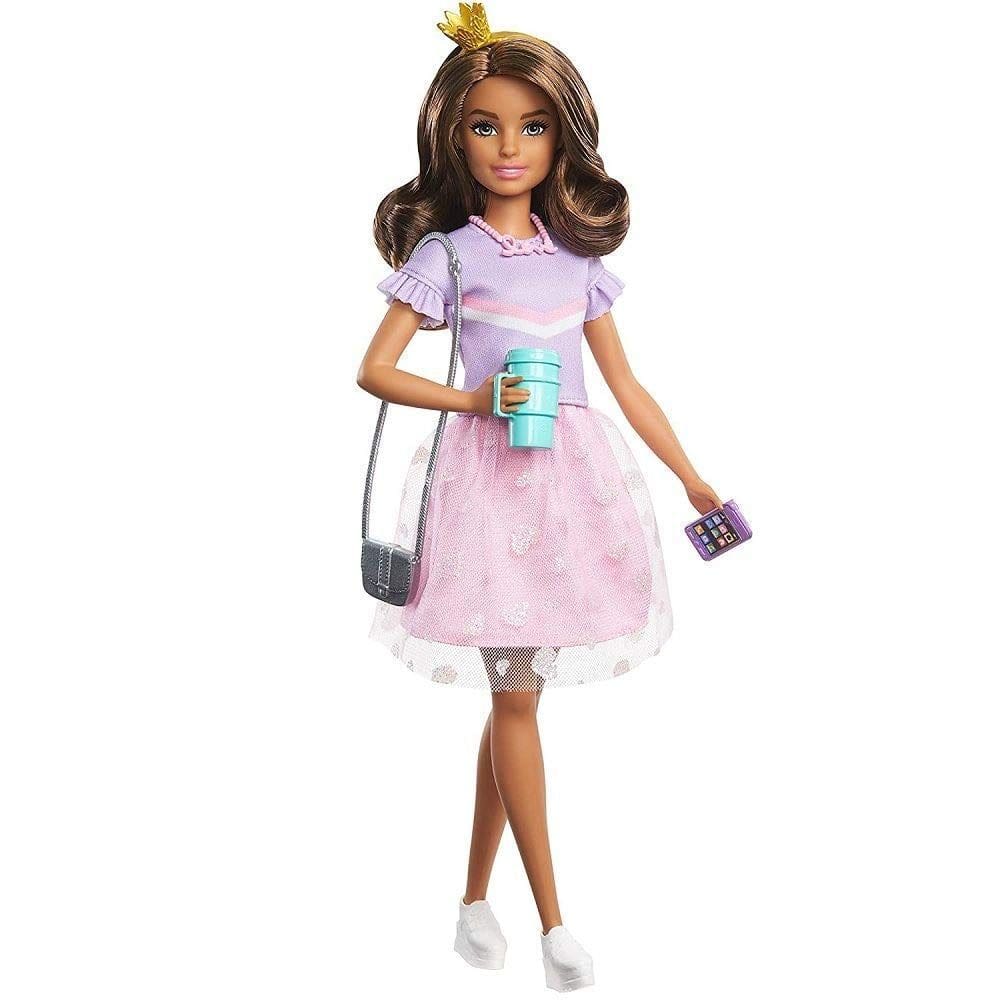 Boneca Barbie Princess Adventure Teresa 29 cm com moda e acessórios