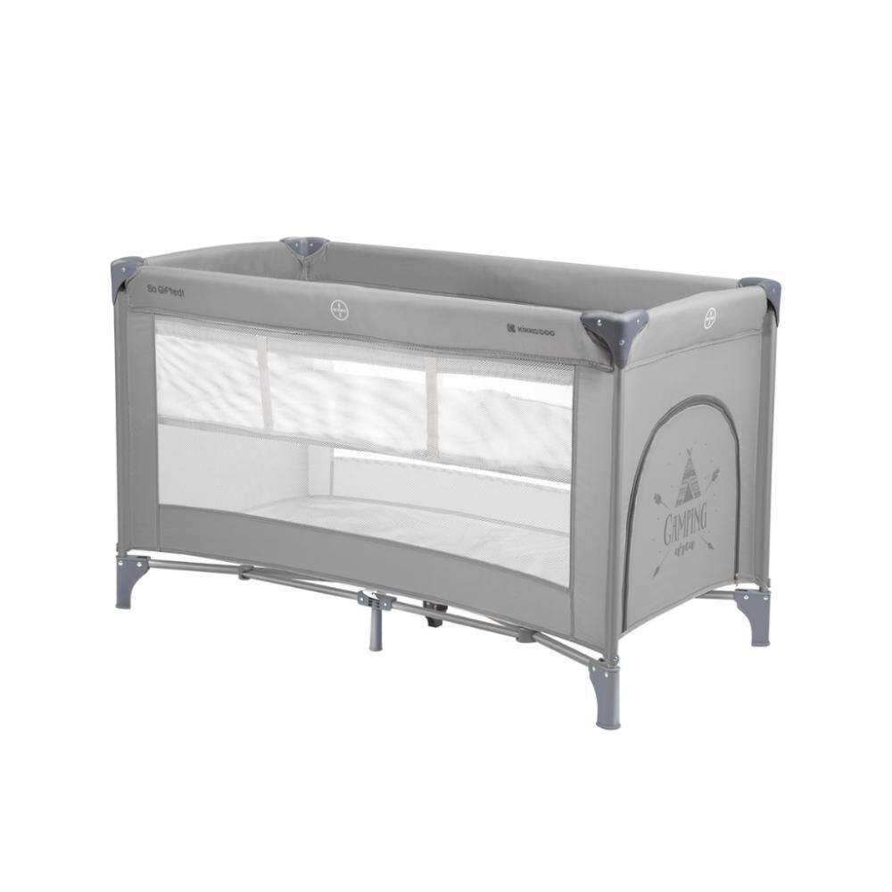 Berço Dobrável So Gifted Grey - Kikka Boo
