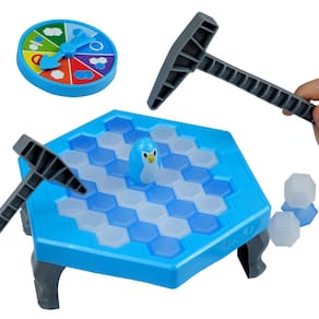 Jogo de Tabuleiro Meroqeel Save Penguin Break Ice Frozen Kids 4-8