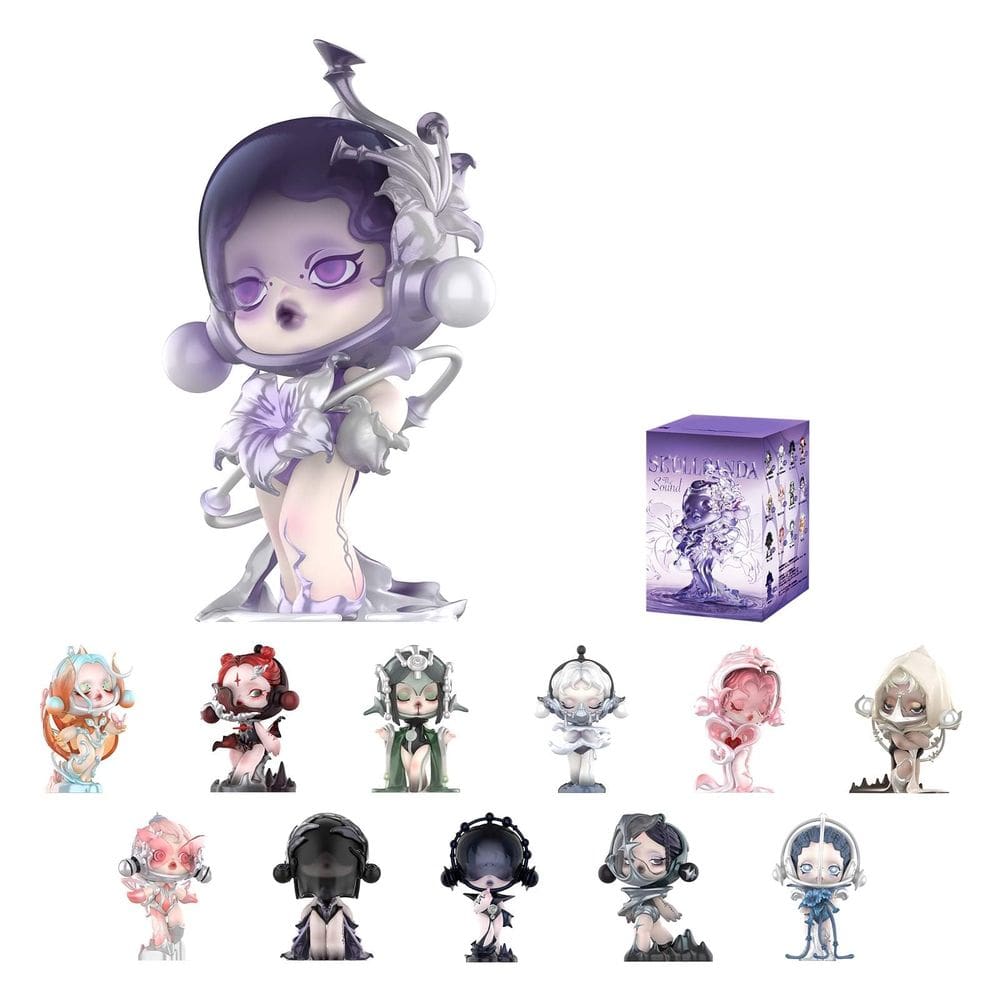 Figuras de ação POP MART SKULLPANDA The Sound Series