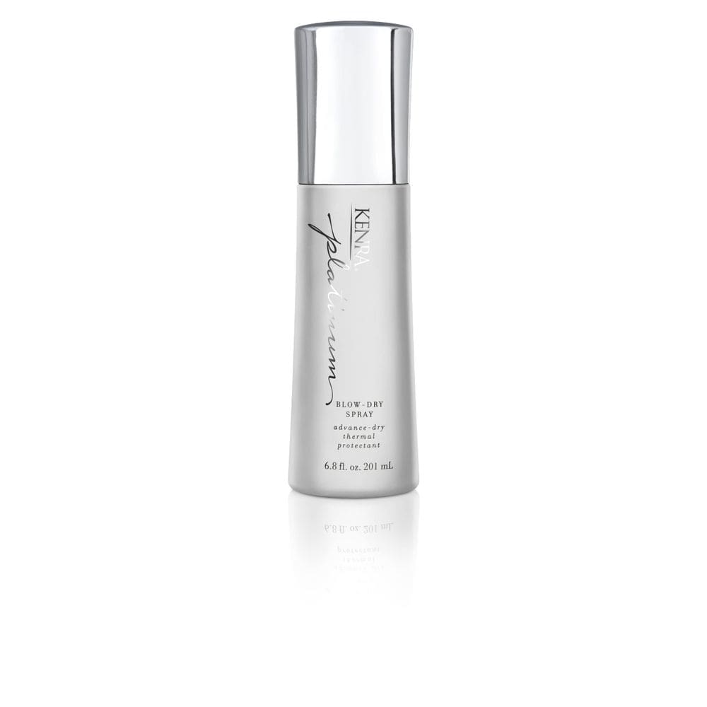 Spray de secagem com secador de cabelo Kenra Platinum, protetor térmico que economiza tempo
