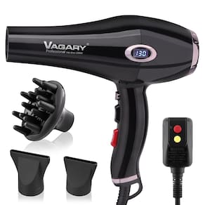 Secador de cabelo VAGARY Professional Salon 2200W com difusor