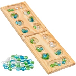 Jogo de tabuleiro Mancala Regal Games Fun Classic Wooden Board