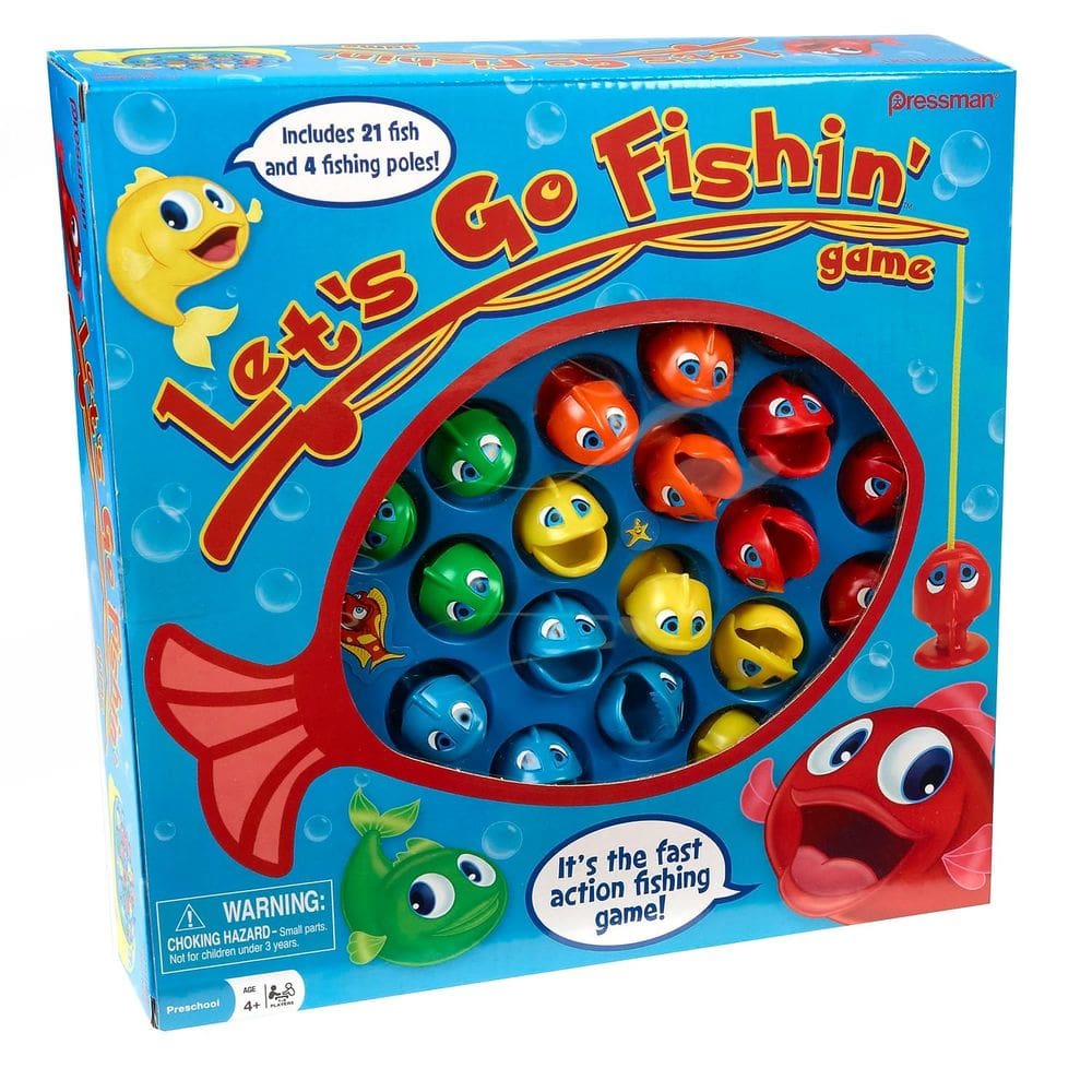 Jogo Goliath Let`s Go Fishin` com Lucky Ducks Make-A-Match