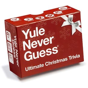 Jogo de cartas de curiosidades de Natal Yule Never Guess 8+ Years