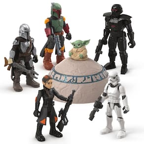 Conjunto de bonecos de ação STAR WARS Mission Fleet Mandalorian