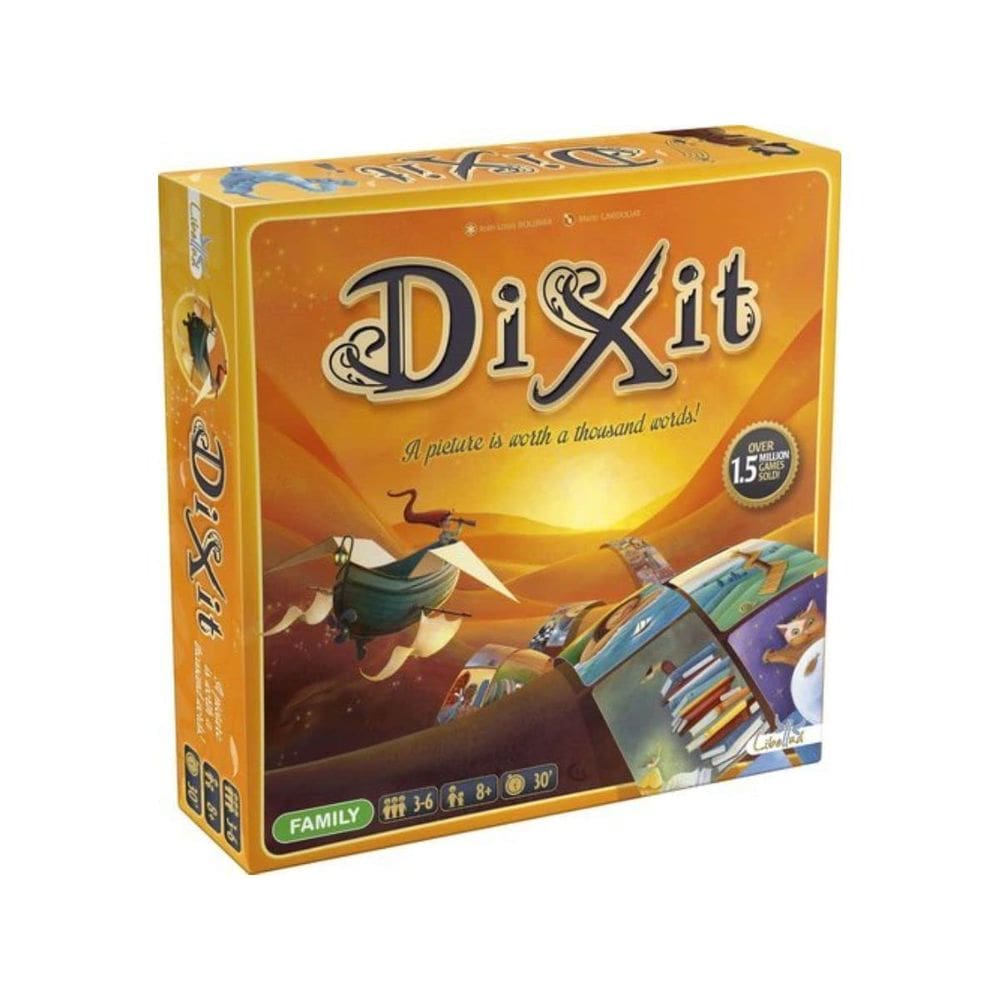 Jogo de tabuleiro Dixit Libellud Award Imagination 8+ Ages