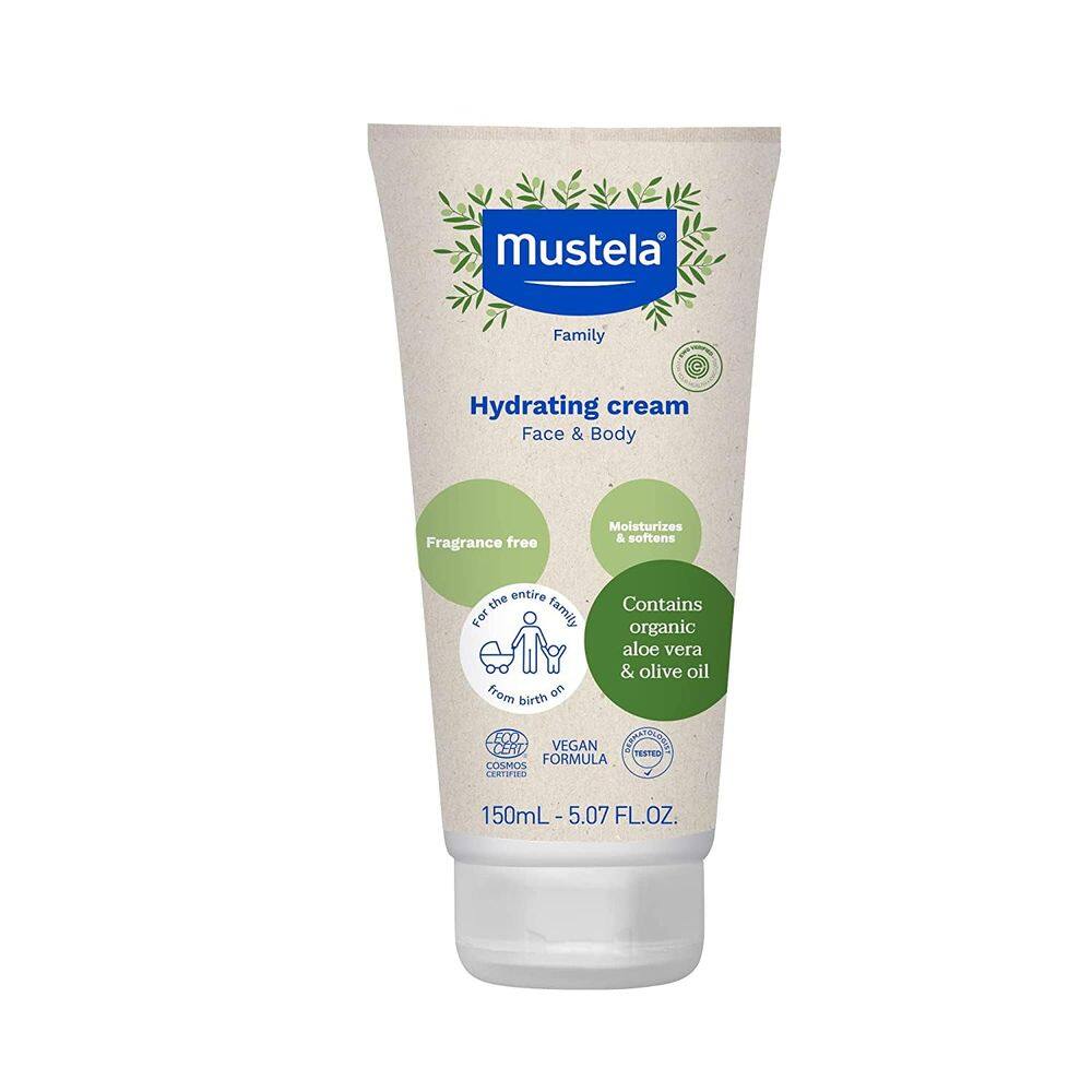 Creme Hidratante Mustela Certificado Orgânico com Azeite 150mL