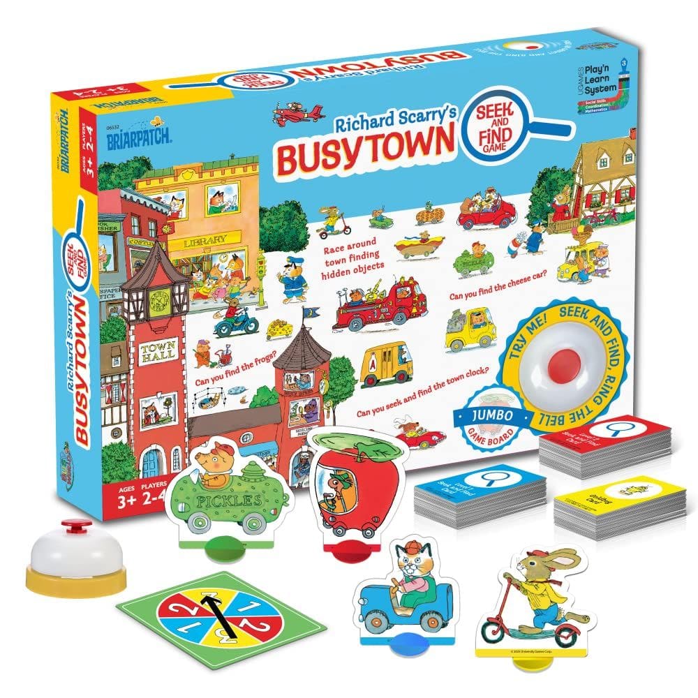 Jogo Briarpatch Richard Scarry`s Busytown Seek and Find 3+