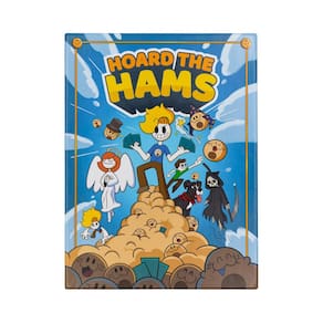 Jogo de cartas Wombo Combo Games Hoard The Hams para 3-6 jogadores