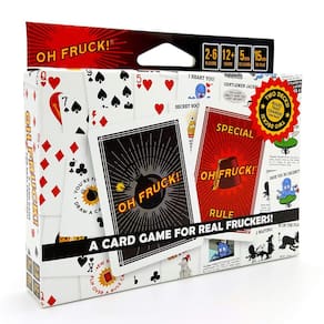 Jogo de cartas Oh Truck! Estratégia com regras especiais de 2 a 6 jogadores