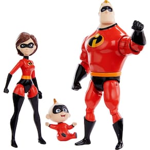 Pacote de bonecos de ação Disney Pixar Incredibles Storyteller