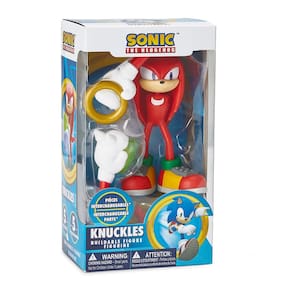 Boneco de ação Toy Sonic The Hedgehog Knuckles com Sonic, Amy