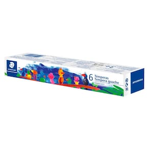 Tinta Tempera Guache 20ml com 6 Cores Staedtler