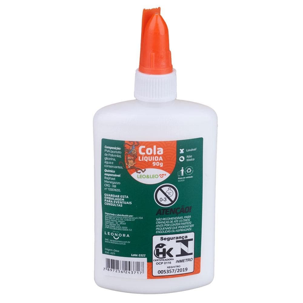 Cola Branca 90G Leonora