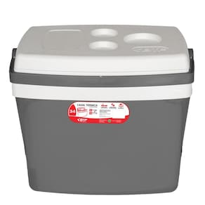 Caixa Térmica 34L Botafogo Cinza