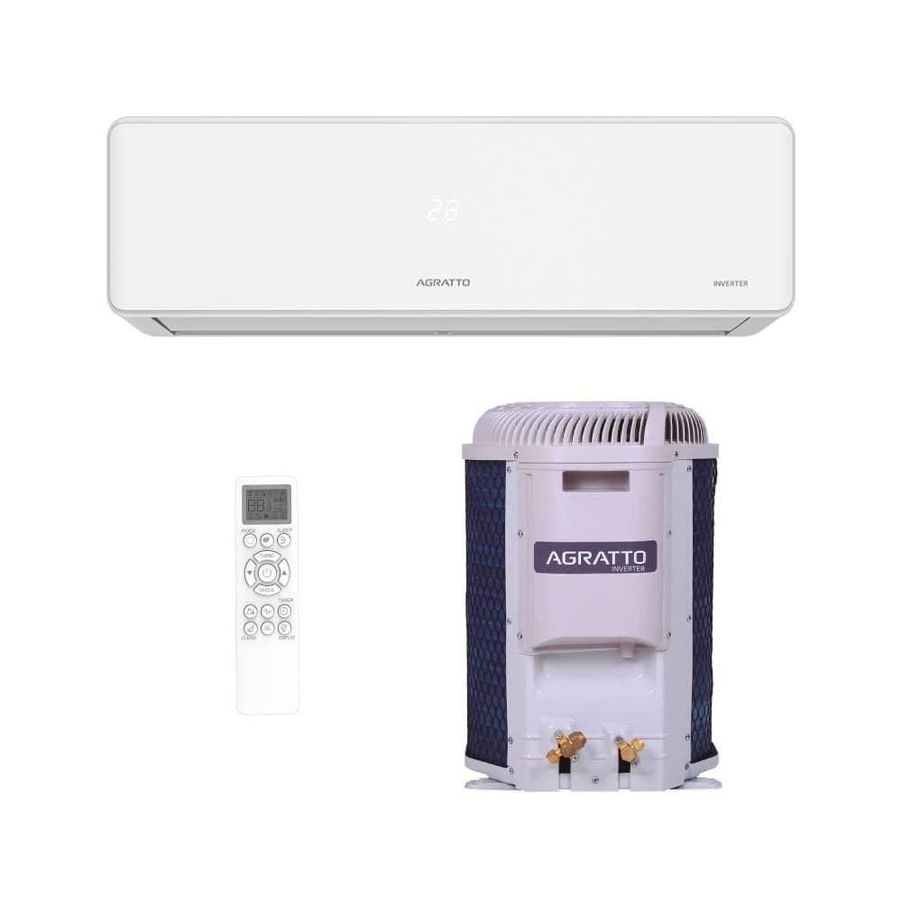 Ar Condicionado Split Inverter Agratto Hi Wall Fit Top 12000 BTUs Frio FICST12F-02I - 220V