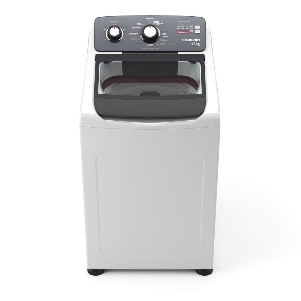 Máquina De Lavar Mueller 15KG Automática om Ultracentrifugação e Ciclo Rápido Branca MLA15 127V