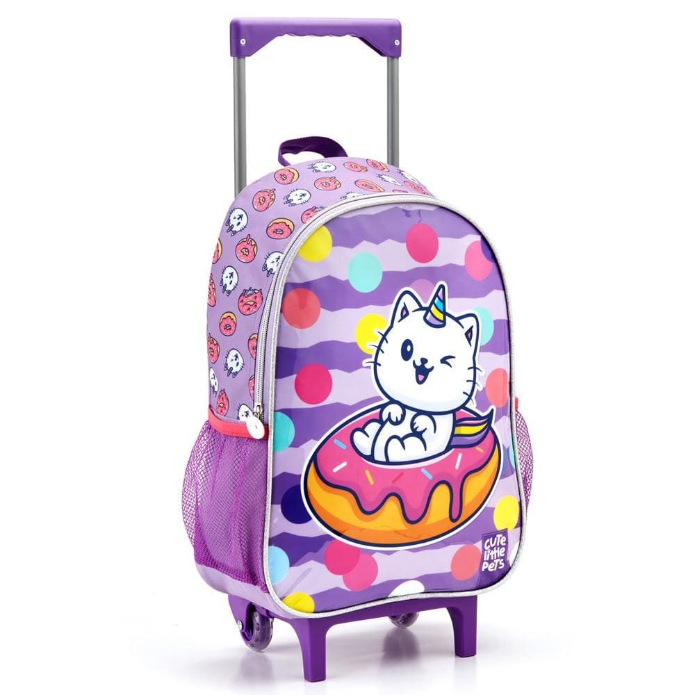 Mochilete Escolar Gato Panda Seanite