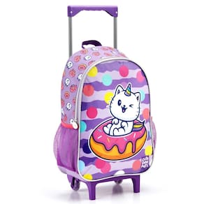 Mochilete Escolar Gato Panda Seanite