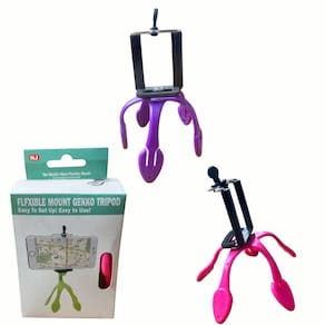 Tripé Universal Flexível Suporte Montagem Telefone Câmera