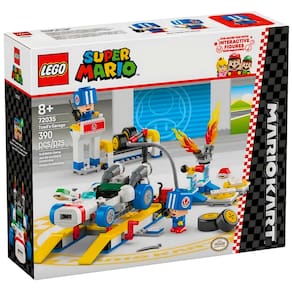 Lego Super Mario Bros Mario Kart Garagem do Toad 72035