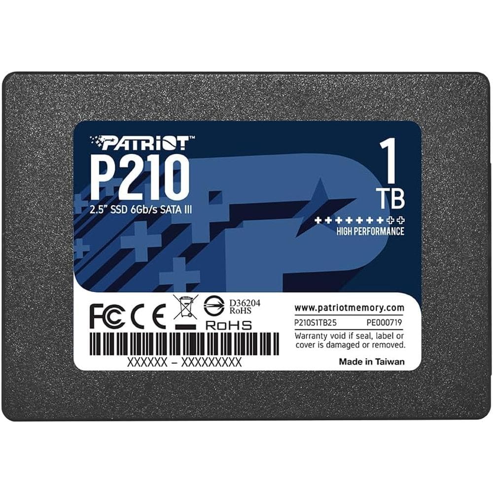 SSD Patriot P210 1TB / 2.5" (P210S1TB25)
