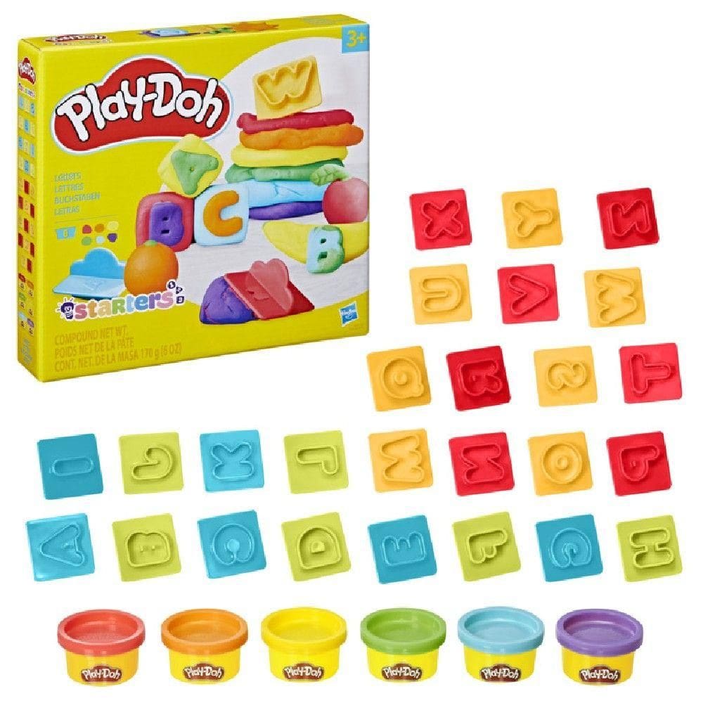 Play-Doh Massa de Modelar Letras - Hasbro