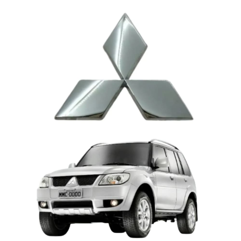 Emblema Grade Dianteira Pajero TR4 2009 a 2016