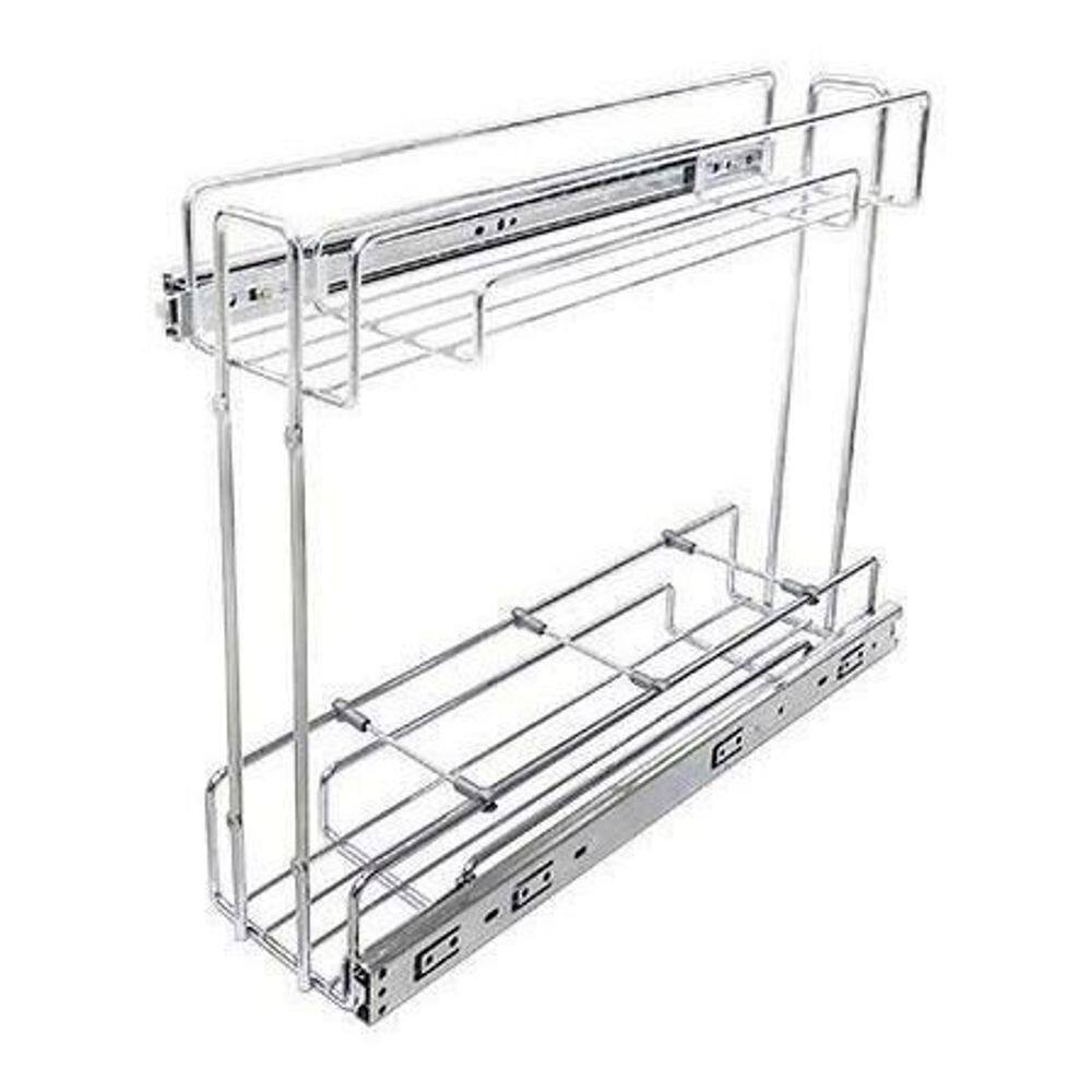 Porta Latas / Óleo Lateral Inox 125x350x450mm Jomer 3365