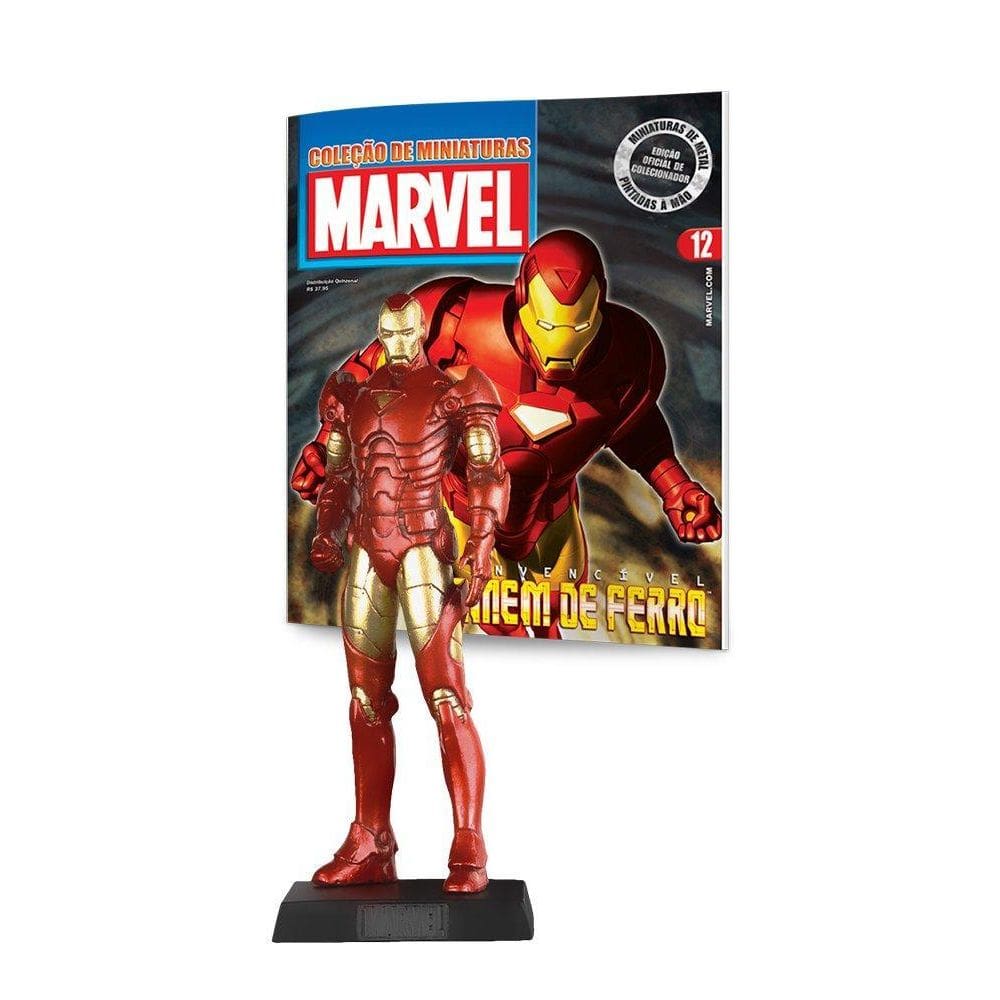Boneco Homem De Ferro - 11 Cm - Eaglemoss - Edição 12