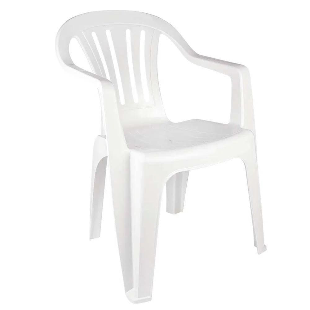 Poltrona Plástica Bela Vista Mor Branco