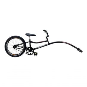 Bike Caroninha Quadro Reboque Aro 20 Route Preto