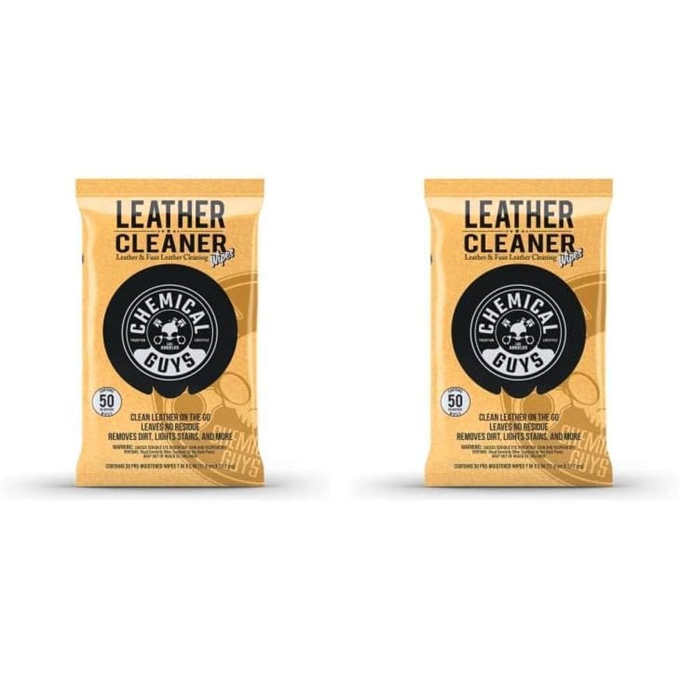 Toalhetes de limpeza de couro Chemical Guys PMWSPI20850 Mega 100 Pack