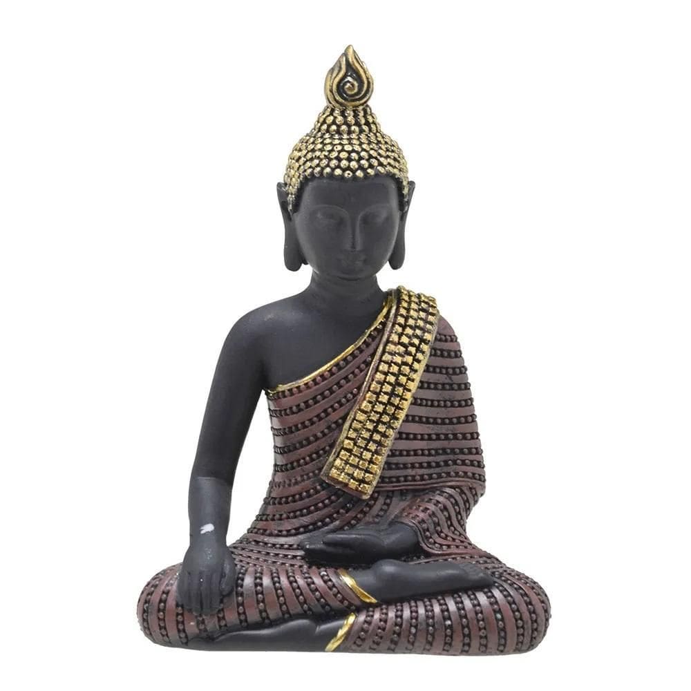 Figura Decorativa Estatueta Buda 13 X 9 X 6 Cm - 239-201