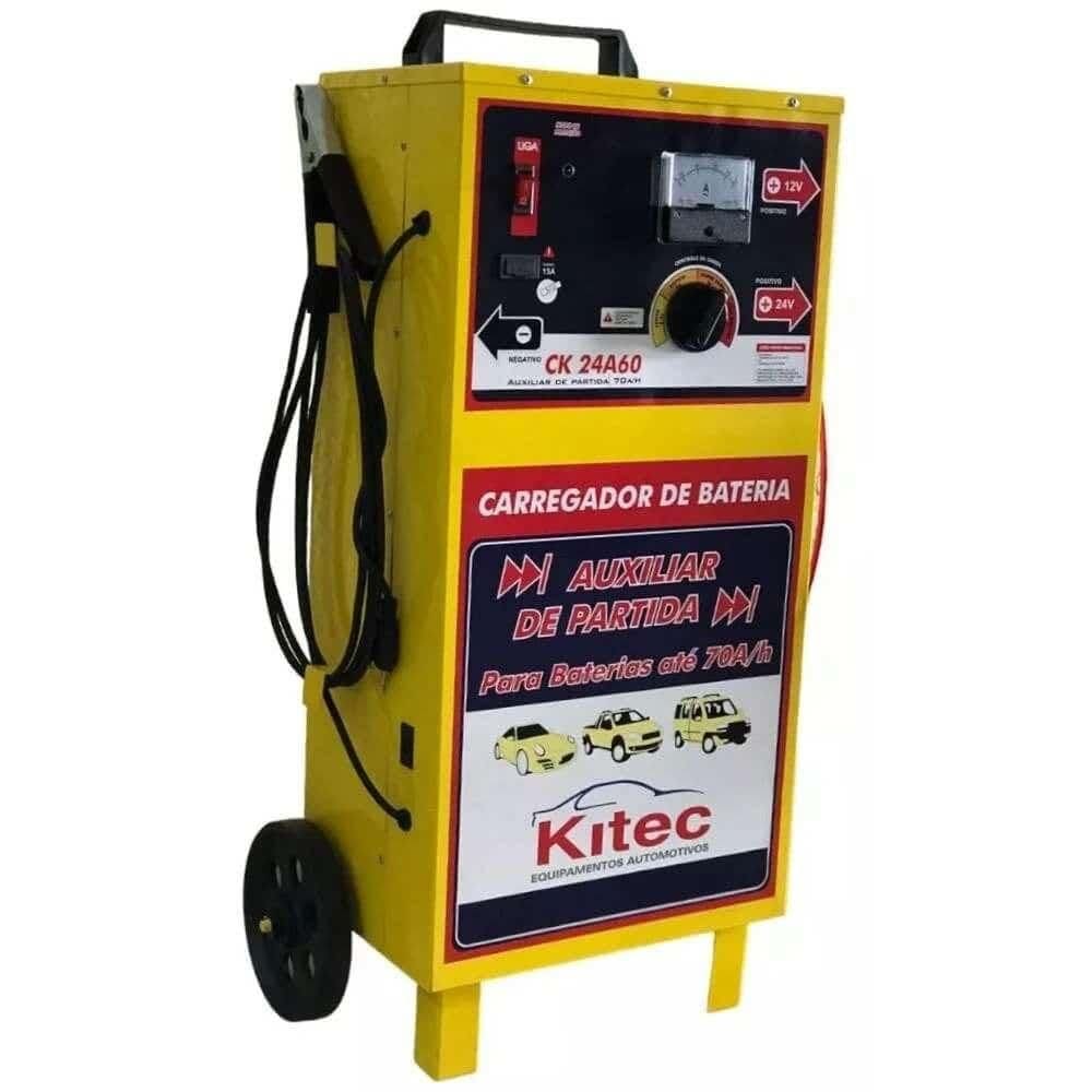 Carregador de Bateria 50Ah/12V 25Ah/24V CK24A60 KITEC