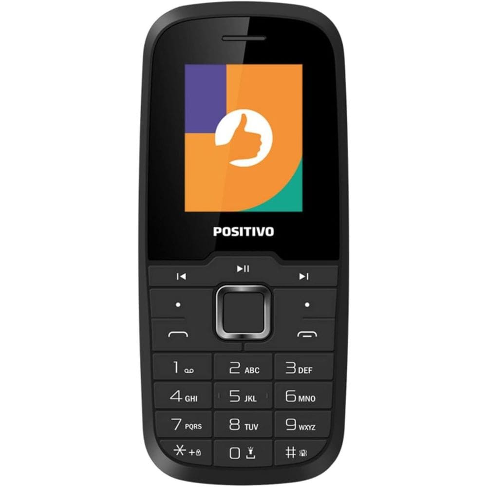 Celular Positivo P26 Dual SIM 2G 32MB Preto 32MB RAM