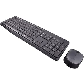 Combo Teclado e Mouse Logitech MK235 s/ Fio 920-007903