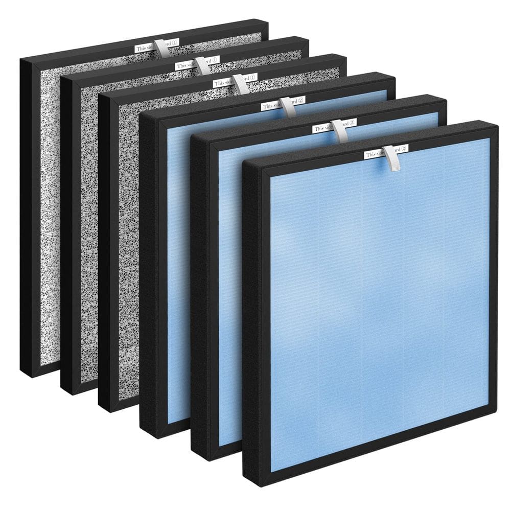 Filtro purificador de ar, 3 pacotes HSP001 H13 True HEPA para HSP001