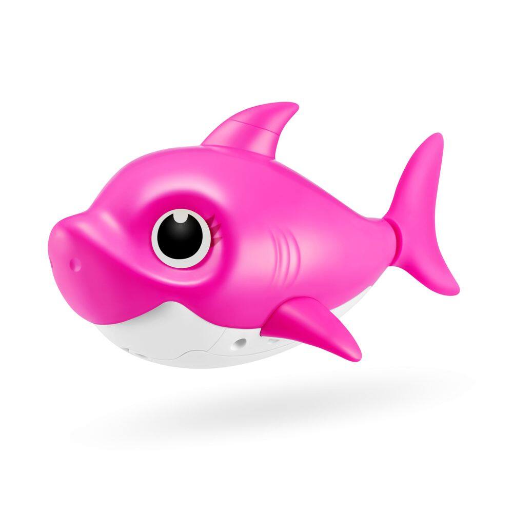 Toy Robo Alive Junior Baby Shark Mommy Shark Pink ZURU
