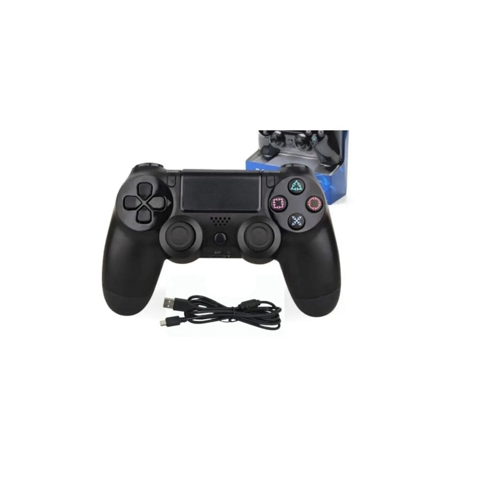 Controle Compatível com PS4 Com Fio Vibração Manete Joystick
