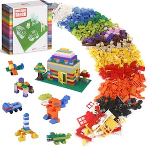 Tijolos de construção Tcamgoi 1100 peças compatíveis com Lego +6y