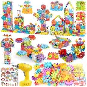 Brinquedos de construção DEKILEA Upgrade Gear Building Blocks 234 unidades