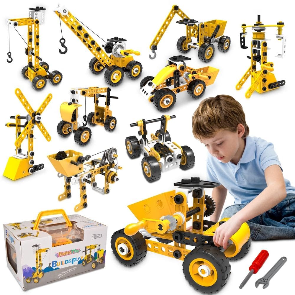 Conjunto de construção HOMETTER Educational Building Toys 10 em 1