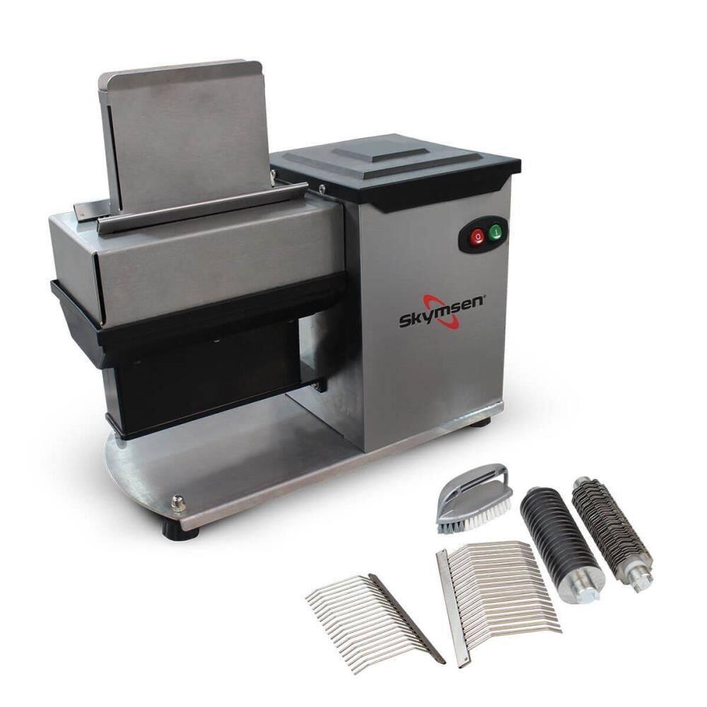 Amaciador De Carne Skymsen AB Aço Inox 220V + Kit Para Estrogonofe Skymsen KES-AB/ABS10 10mm