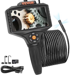 Câmera de inspeção VEVOR Triple Lens 1080P HD, tela IPS de 5 polegadas