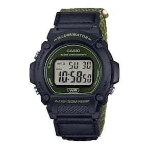 Relógio Casio Masculino Digital W-219Hb-3Avdf