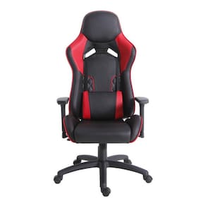 Cadeira Escritorio Pro Gamer Alta Completa Lombar - Vermelha