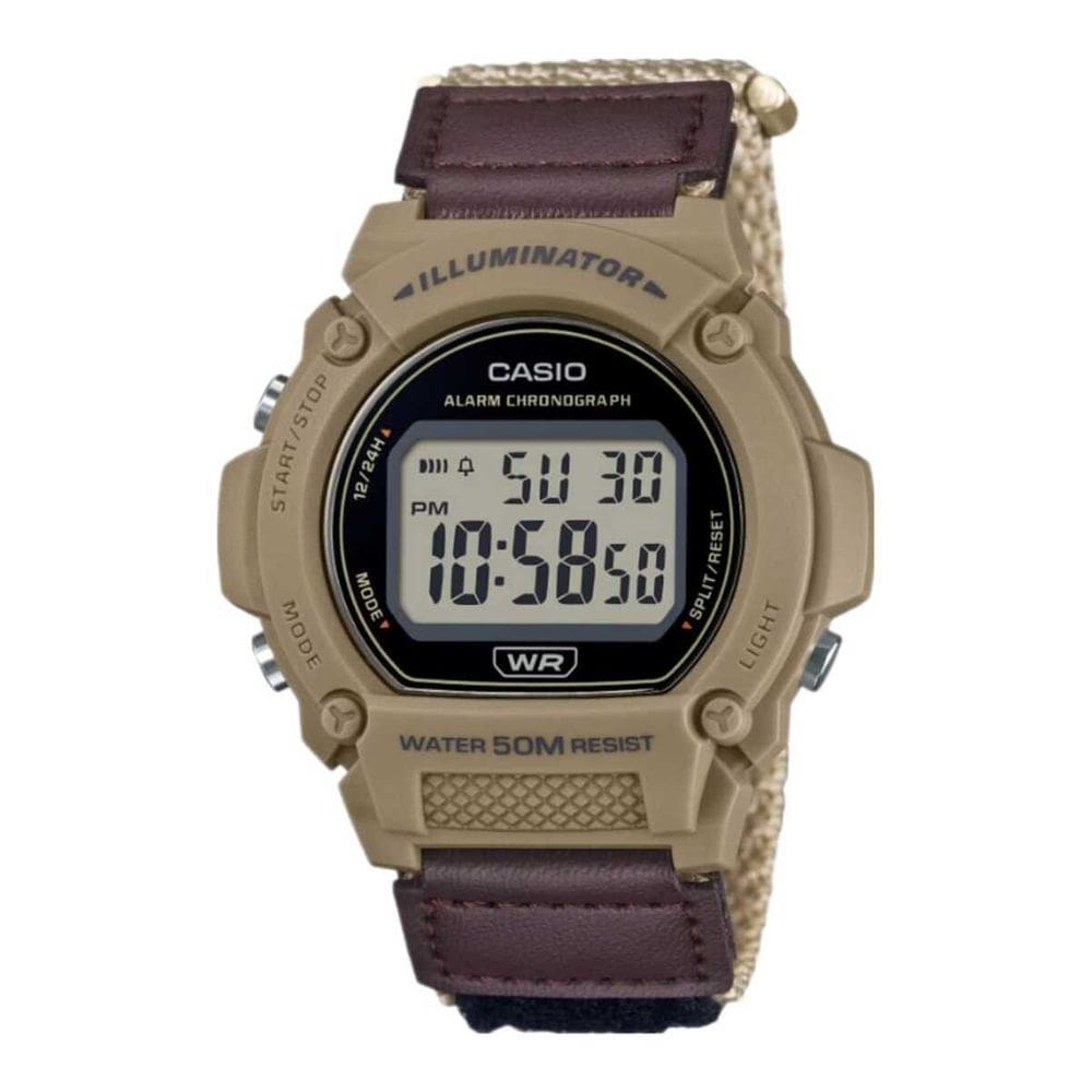 Relógio Casio Masculino Digital W-219Hb-5Avdf